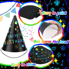 Lewtemi elastic strings ensure comfortable wear during party activities.