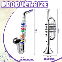Lewtemi four-note trumpet with color-coded keys for intuitive learning