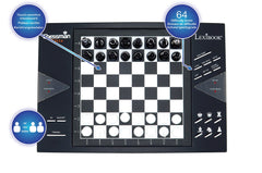 Lexibook Chessman Elite displays 64 levels for tailored practice.