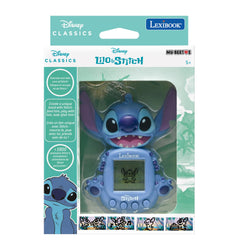 Lexibook Stitch colorful screen enhances engagement and learning visuals.
