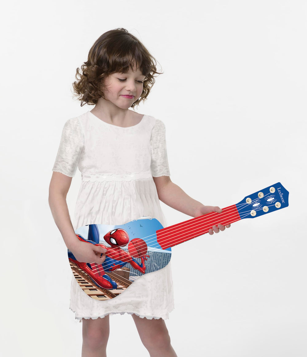 Lexibook nylon-string guitar, 21 inches, great for early practice and comfortable grip.