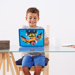 Lexibook Hot Wheels laptop games area offers fun breaks between lessons.