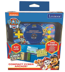 Lexibook Paw Patrol Chase arcade screen close-up showing 2.5-inch color LCD.