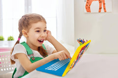 Lexibook Paw Patrol laptop includes built-in music to enrich learning moments.