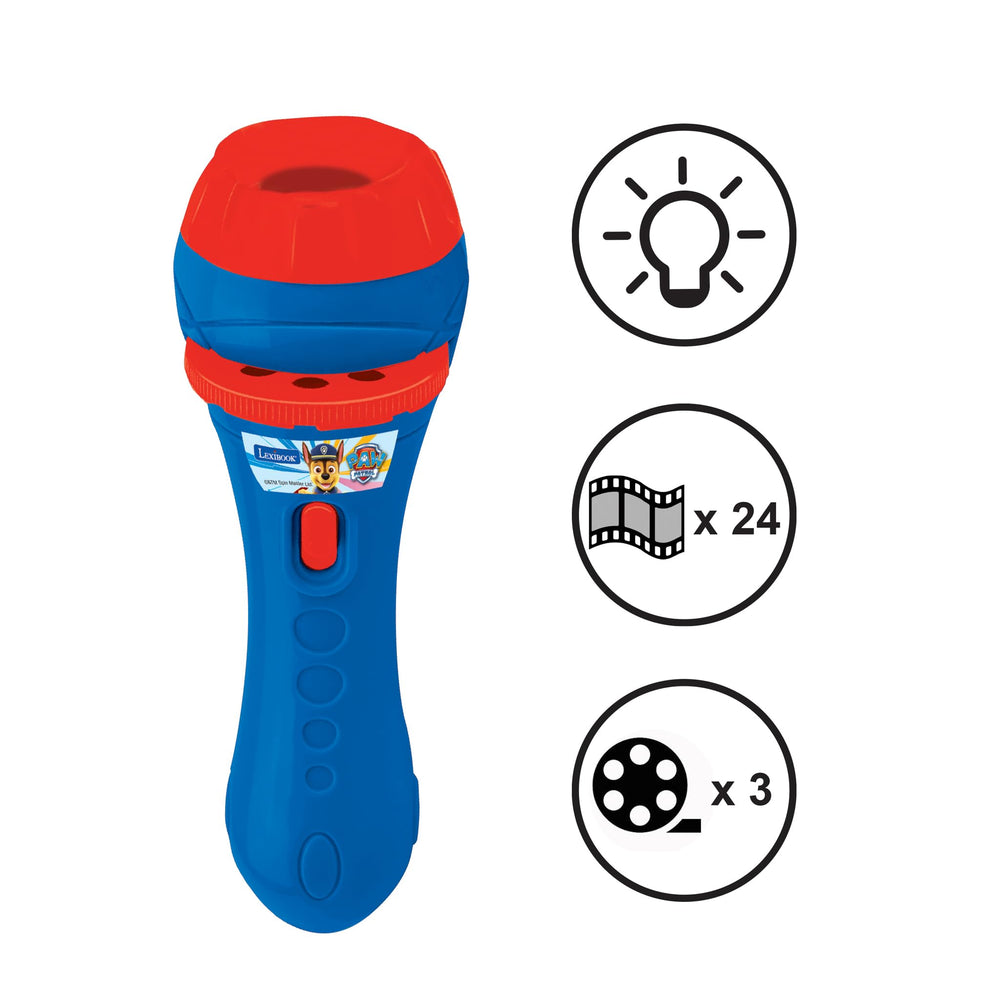 LEXiBOOK Paw Patrol projector highlights Skye on the wall for adventures.
