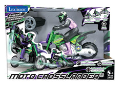 LEXiBOOK RC18 Crosslander wheel suspension absorbs bumps for smoother rides.