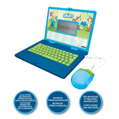 Lexibook The Smurfs keyboard and mouse simulate real use for hands-on learning.