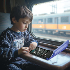 Lexibook travel chess set demonstrating move memory for easy resumption.