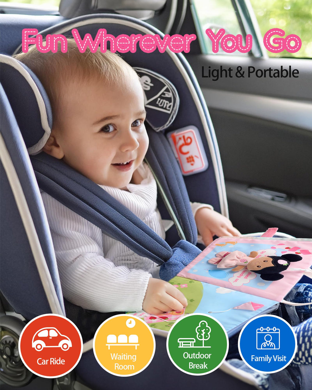 LeyaDoll movable elements engage fine motor skills during playtime
