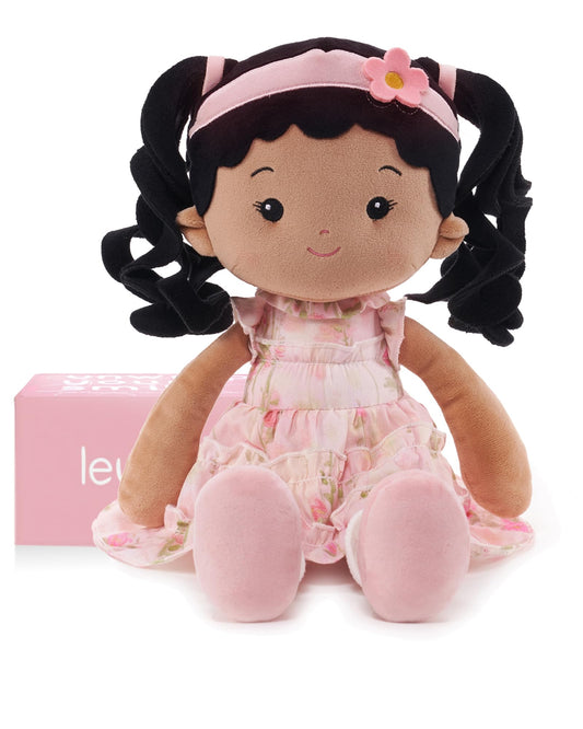 LeyaDoll Soft Baby Doll 12-inch cuddly companion for toddlers