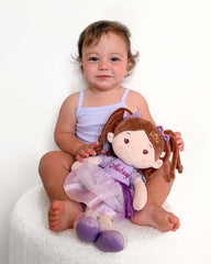 LeyaDoll soft baby doll stitched construction demonstrates lasting durability during play.