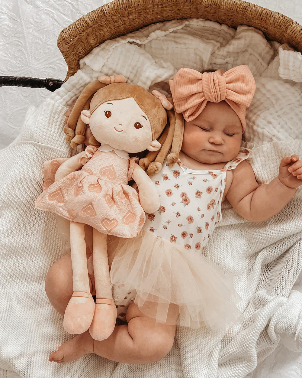 LeyaDoll toddler safe durable companion supports gentle growing play