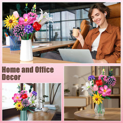 Leyic office-friendly bouquet projects provide calming, hands-on activity at work.