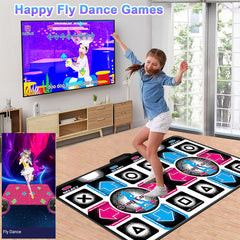 Leyoutime TV dance game console connected via HDMI for instant family fun.
