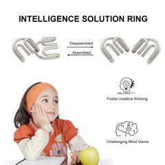 LEZHI IQ Toys variety of metal wire puzzles to spark creativity