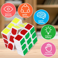 Libay mini-cube 20-pack colorful cubes ready for classroom rewards.