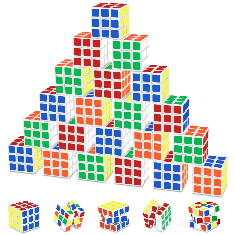 Libay mini cube puzzle 28-pack for classroom rewards and party favors.