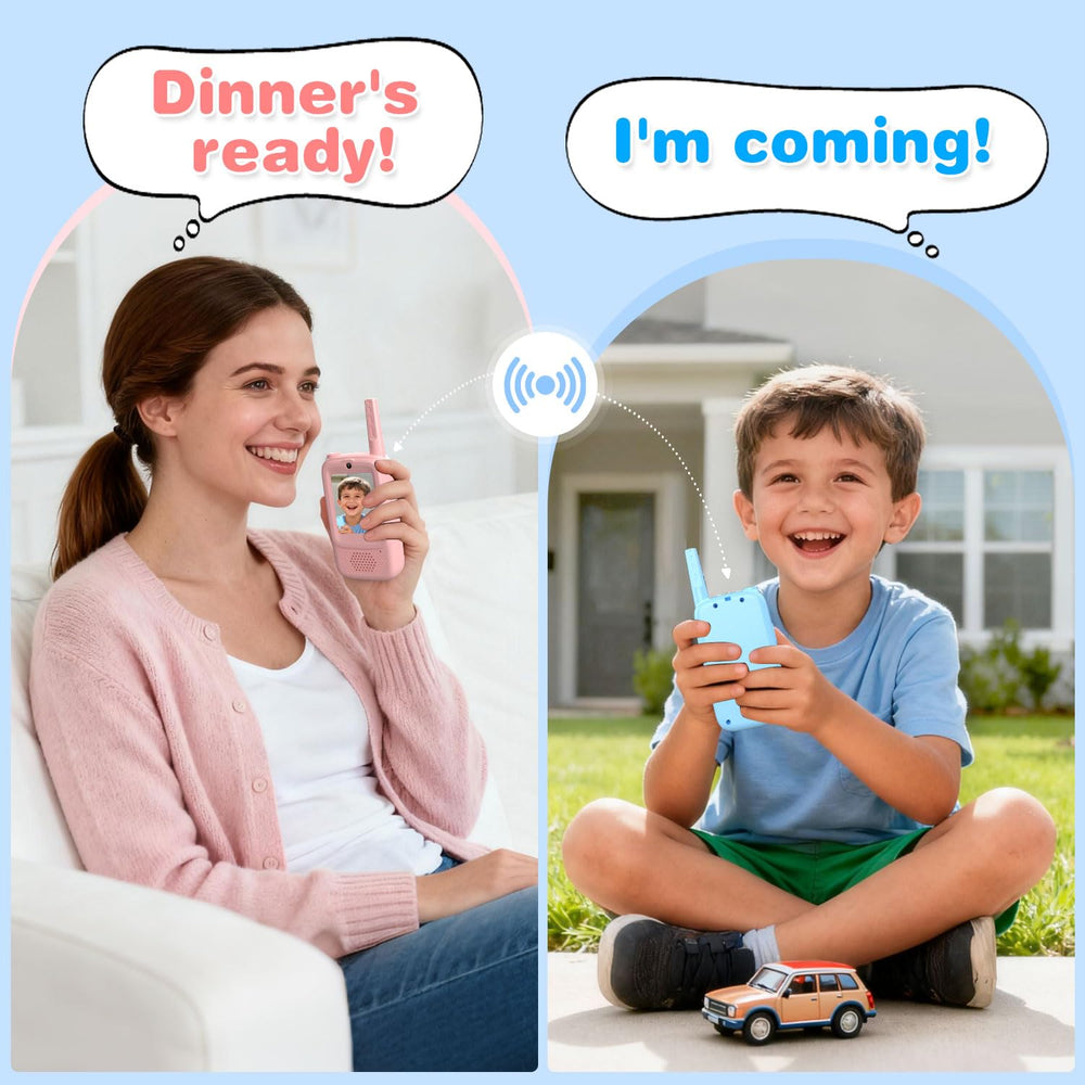 Libegar walkie talkies with rechargeable battery for continuous play