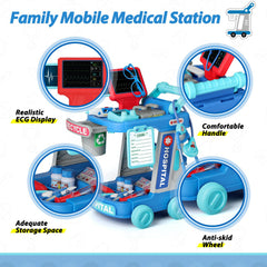 Liberry Doctor Kit coat for authentic doctor costume play.