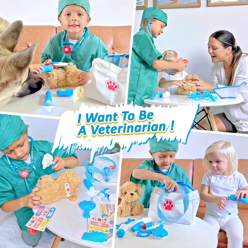 Liberry Doctor Kit educational pretend play boosts imagination and social skills.