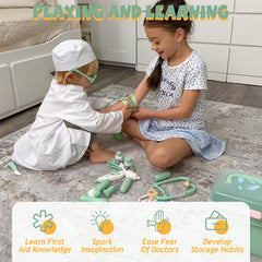 Liberry Doctor Kit sound and light effects spark interactive play.