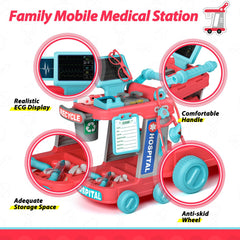 Liberry Doctor Kit thermometer for patient checks during pretend healthcare scenes.