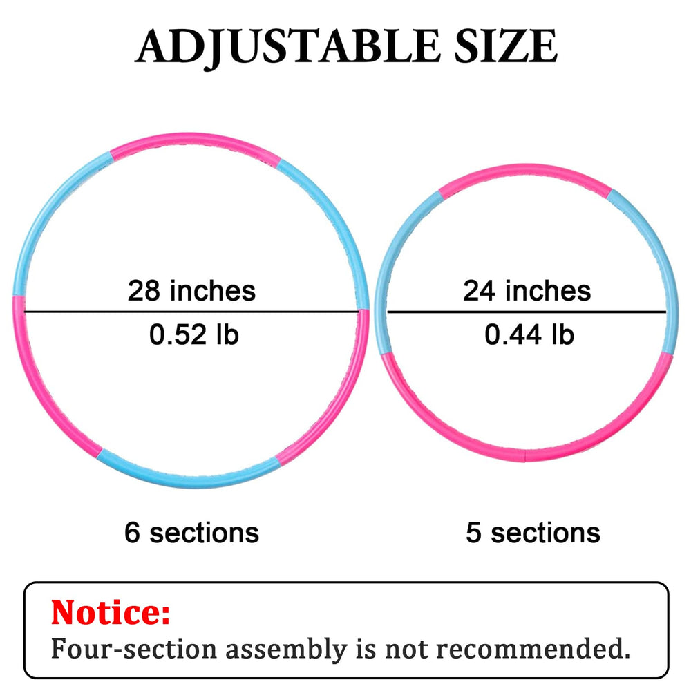 Liberry kids exercise hoop pink assembled for outdoor fun and portability