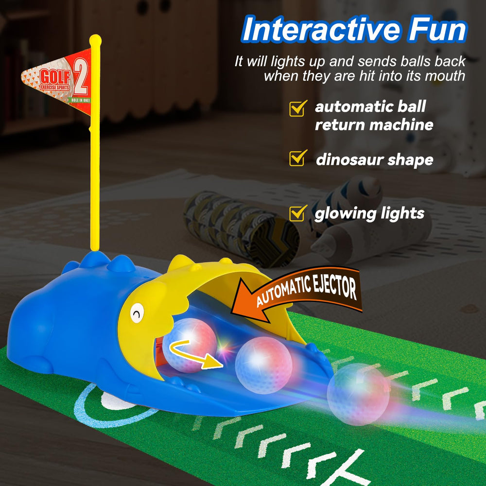Liberry glow balls provide bright visibility for after-dark practice.
