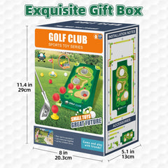 Liberry Kids golf set portable lightweight design for easy transport to park or home.