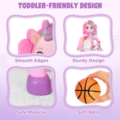 Liberry fine motor activities with rotating gears and toggle rings for dexterity.