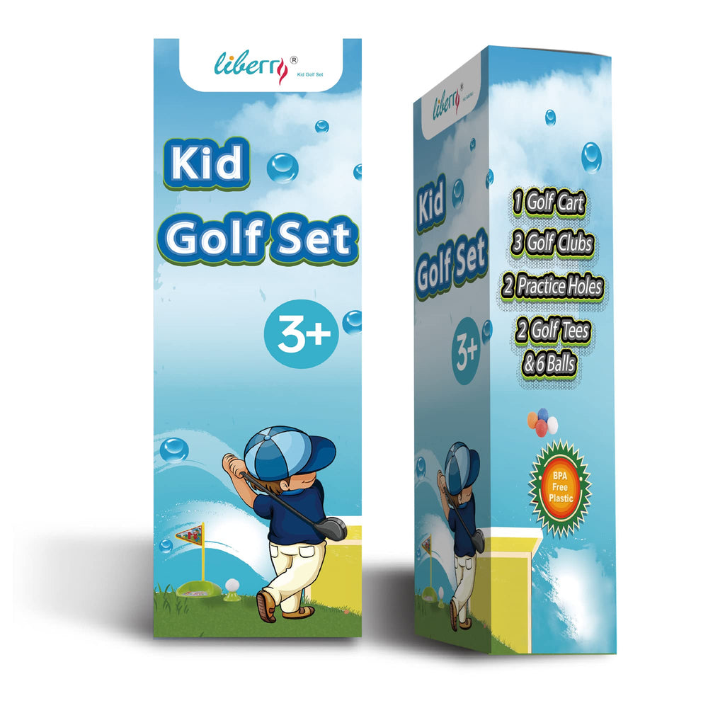 Liberry gift ready toddler golf set for birthdays