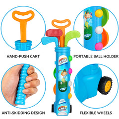 Liberry golf balls and tees for practice at home or park