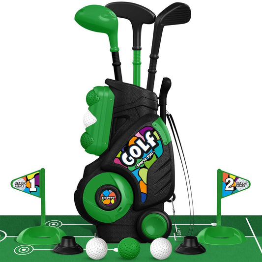 Liberry toddler golf cart hidden ball design for safe, tidy storage between rounds.