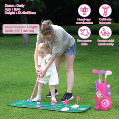 Liberry golf clubs set, lightweight and kid-sized for balance