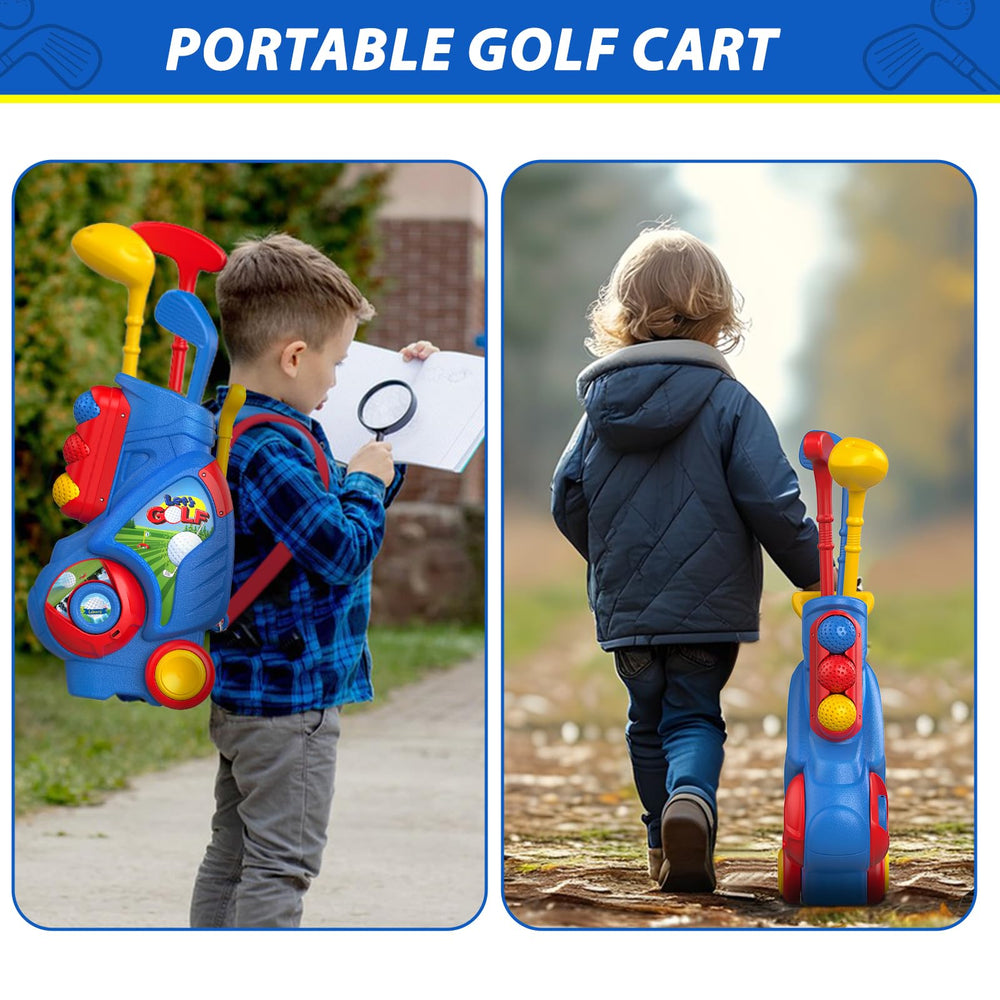 Liberry retractable cart handle design enables easy pulling.