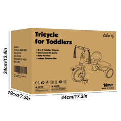 Liberry gift-ready toddler tricycle for birthdays or holidays