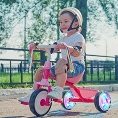 Lightweight frame and smooth steering suit both indoors and outdoors.