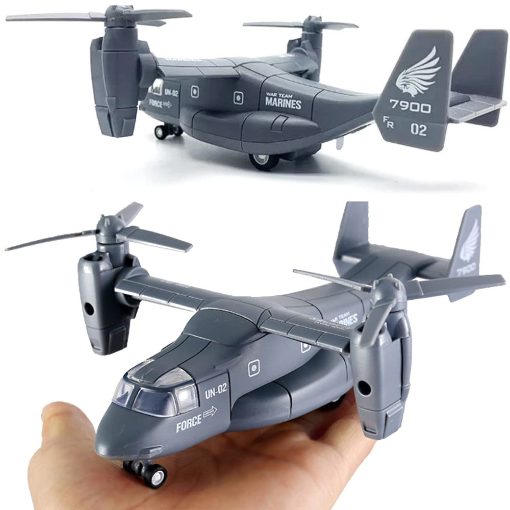 1:400 scale alloy Liberty Imports transport plane for compact shelving