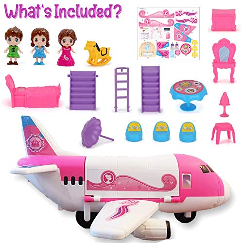 Liberty Imports 35-piece set includes figures and beauty items for diverse role-play