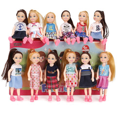Liberty Imports 5-inch toddler dolls ready for imaginative play and dollhouse fun