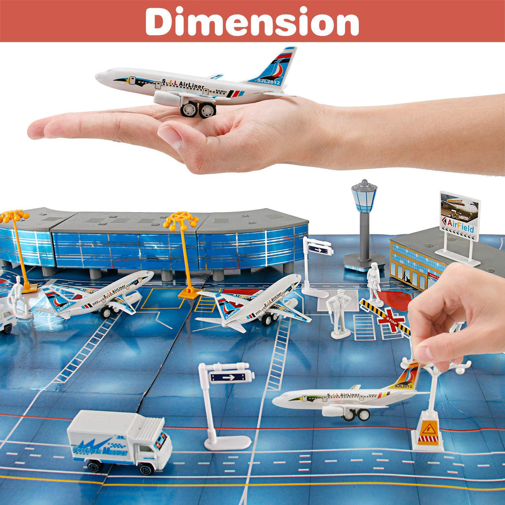Liberty Imports airport shop and waiting area boost busy terminal moments in play.