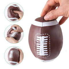 Liberty Imports baseball plush ball, lightweight and squeezable for gentle play.