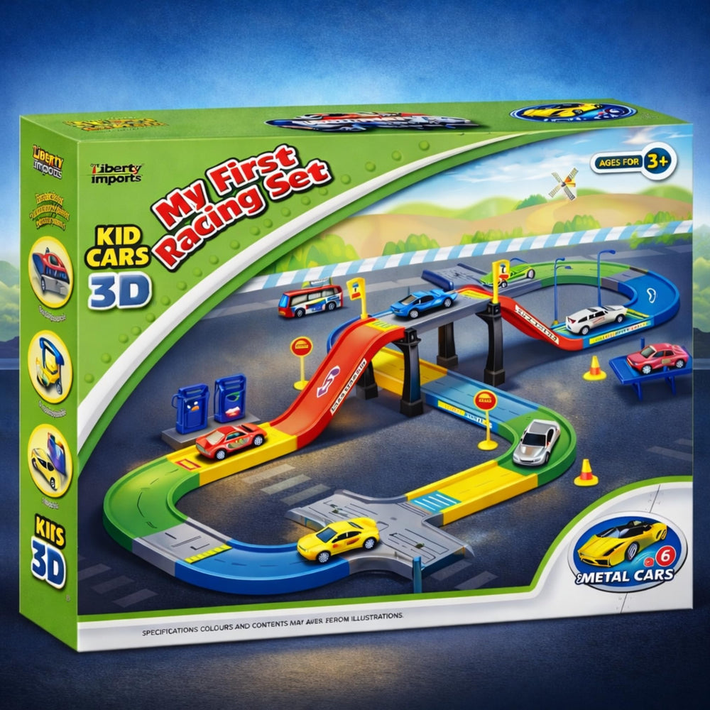 Beginner-friendly playset for ages three and up by Liberty Imports