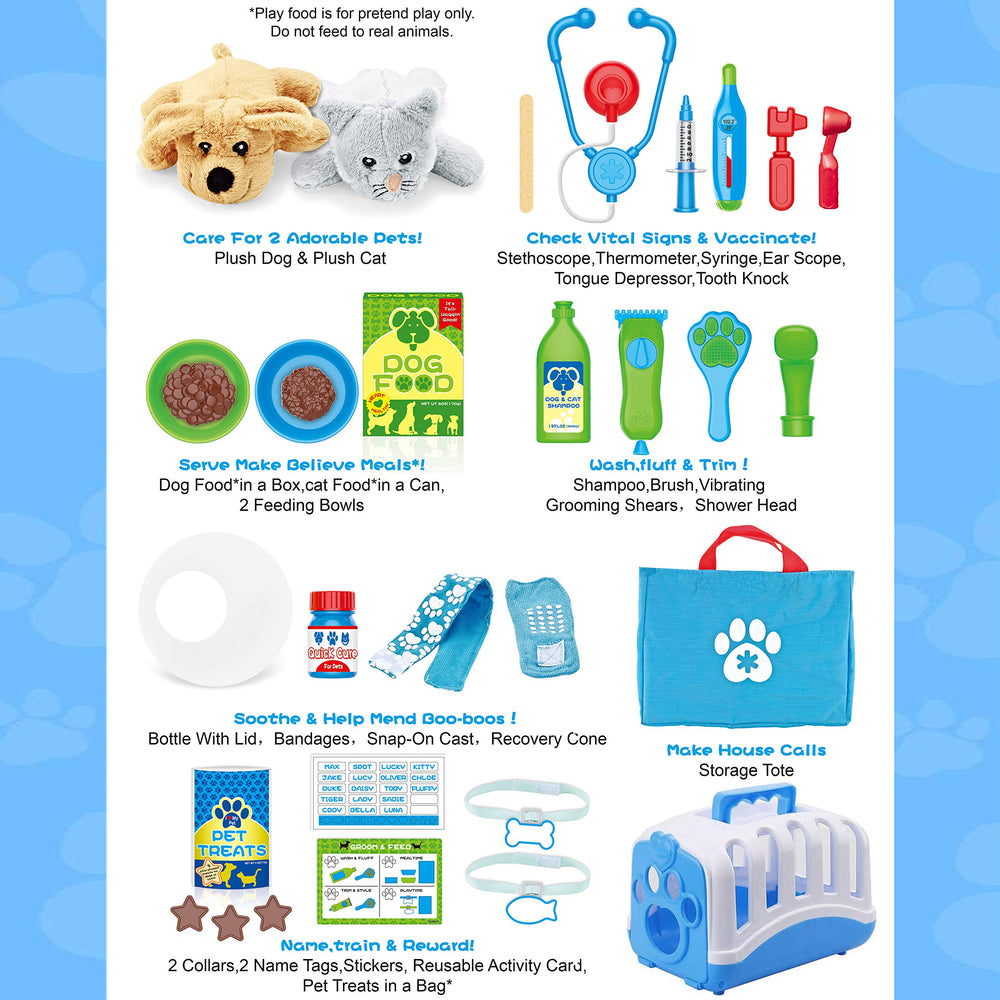 Liberty Imports pet carrier facilitates portable organized pretend play adventures