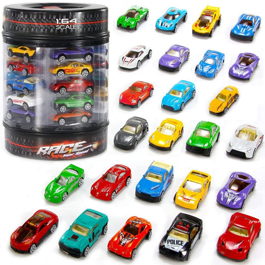 Liberty Imports 1:64-scale diecast cars collection fuels imaginative racing play