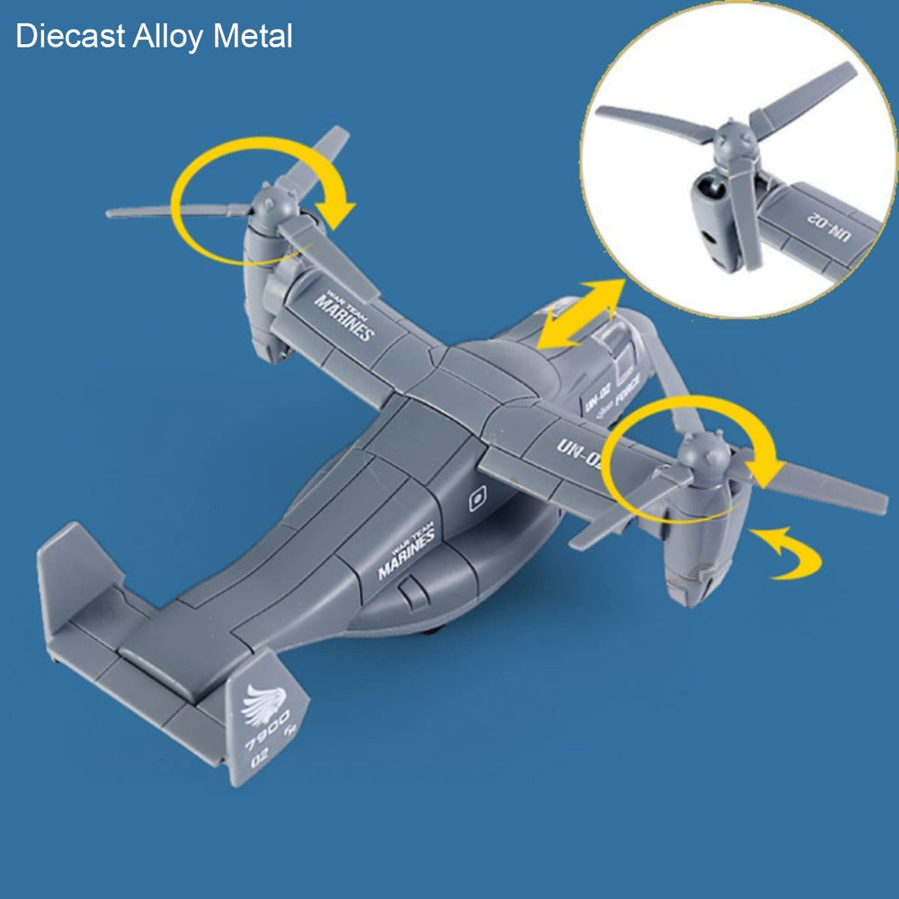 Diecast metal detailing on Liberty Imports helicopter for authentic look