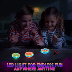 Liberty Imports display-packaged UFO tops ideal for gifts