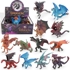 Liberty Imports dragon toy figure hand-painted for imaginative play and display.