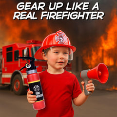 Liberty Imports megaphone with alarm for rescue simulations