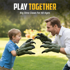 Liberty Imports giant dino claws for family cosplay and games.